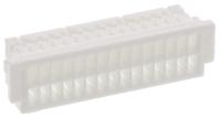 shdr-30v-s-b JST, SHD Female Connector Housing, 1mm Pitch, 30 Way, 2 Row Right Angle, Straight