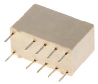 v23079b1205b301 TE Connectivity PCB Mount Latching Signal Relay, 24V dc Coil, 2A Switching Current, DPDT