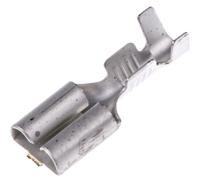 170032-5 TE Connectivity FASTON .250 Uninsulated Female Spade Connector, Receptacle, 6.35 x 0.8mm Tab Size, 0.5mm² to 2.27mm²