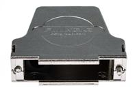 172704-0100 FCT from Molex FMK Series Die Cast Zinc D Sub Backshell, 25 Way, Strain Relief