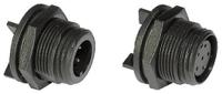 px041312p Bulgin Circular Connector, 12 Contacts, Rear, Miniature Connector, Plug, Male, IP68, Buccaneer 400 Series