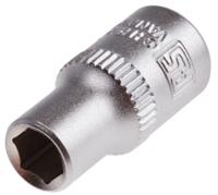 830-4007 RS PRO 1/4 in Drive 6mm Standard Socket, 6 point