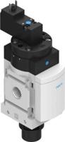 ms4-ee-18-10v24 Festo 3/2 Closed, Monostable Pneumatic Manual Control Valve MS Series, G 1/4, G 1/8, 1/8, 542580