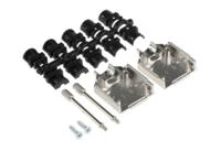 09670090343 HARTING D-sub Series Metal D Sub Backshell, 9 Way