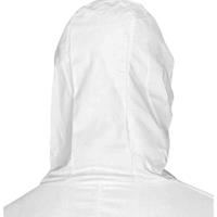dt215gt Delta Plus White Non-Woven Overall, L
