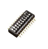 chs-10tb Nidec Components Surface Mount Slide Switch 10PST 100 mA Slide