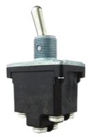 2nt1-8 Honeywell Toggle Switch, Bushing Mount, DPDT, Screw Terminal
