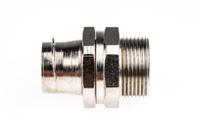 7tca296020r0198-sp25m25b Adaptaflex Swivel, Conduit Fitting, 25mm Nominal Size, M25, Brass, Silver IP54 rating