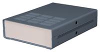 188-1330 RS PRO Grey Extruded Aluminium Enclosure, IP30, Grey Lid, 279 x 203 x 65mm