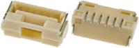 502382-0670 Molex CLIK-Mate Series Straight Surface Mount PCB Socket, 6-Contact, 1-Row, 1.25mm Pitch, Solder Termination