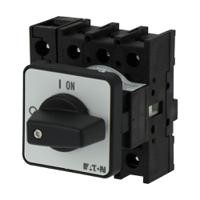 199891-p1-40en Eaton 3 Pole Flush Mount Isolator Switch - 40A Maximum Current, 15kW Power Rating, IP65