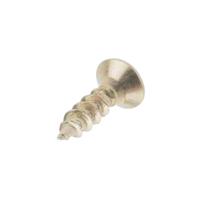 263-1808 RS PRO Pozidriv Countersunk Steel Wood Screw, Yellow Passivated, Zinc Plated, 3mm Thread, 12mm Length