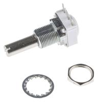 p11s1v0flsy00105ka Vishay P11S 1MΩ Rotary Potentiometer 1-Gang Panel Mount, P11S1V0FLSY00105KA