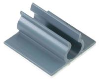 kku-08-rt-gris Essentra Grey PVC cable clamp, 12.7mm Max. Bundle