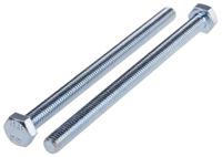 917-2867 RS PRO Bright Zinc Plated Steel, Hex Bolt, M6 x 90mm