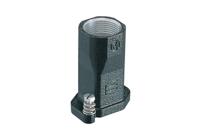 19407030411 HARTING Han HPR Heavy Duty Power Connector Housing, 1 Contacts, M25 Thread, Straight Han HPR Range