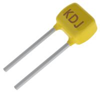 c315c100j5g5ta KEMET 10pF Multilayer Ceramic Capacitor MLCC, 50V dc V, ±5% , Through Hole