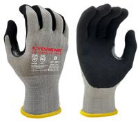 01-301-taille-8 KYORENE Grey Graphene Work Gloves, Size 8, Nitrile Micro-Foam Coating