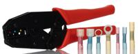 a8190227t-225pc-terminal-kit HellermannTyton Heat Shrink Terminal Kit & Crimping Tool Heat Shrink Terminals and Splices Crimp terminal Kit
