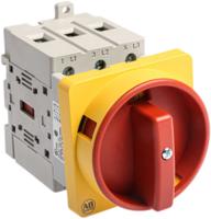 194e-a63-1753-6n Allen Bradley 3P Pole Isolator Switch - 63A Maximum Current, 22kW Power Rating, IP66