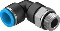qsl-g12-16-20 Festo Elbow Threaded Adaptor, G 1/2 Male to Push In 16 mm, Threaded-to-Tube Connection Style, 132059