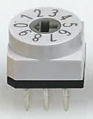 p60a703 Hartmann 16 Way Through Hole DIP Switch, Cross Shaped Slot Actuator