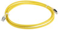 557-290 RS PRO, 2m Cat6, Yellow RJ45 to Male RJ45 Male, F/UTP Shielded, Terminated LSZH Sheath