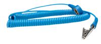 218-637 RS PRO ESD Grounding Cord With 10 mm Stud
