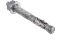 264-6416 RS PRO Steel Through Bolt M12 x 100mm, 12mm Fixing Hole