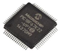 pic18f67k22-ipt Microchip, 8 bit PIC, PIC18F67K22 Microcontroller, 64 MHz, 128kB FLASH, 64-Pin TQFP