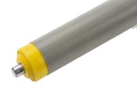 11ays20c03-400 Interroll PVC Round Conveyor Roller Spring Loaded 20mm Dia. x 400mm L, 5N Load Capacity Steel, 6mm Spindle, 417mm