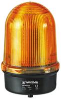 28030055 Werma BM 280 Series Yellow Steady Beacon, 12 → 50 V dc, Surface Mount, LED Bulb