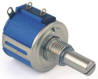 3541h-1-502l Bourns 3541 5kΩ Rotary Potentiometer 1-Gang Panel Mount, 3541H-1-502L