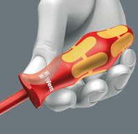006156 Wera Phillips Insulated Screwdriver, PH3 Tip, 150 mm Blade, VDE/1000V, 262 mm Overall