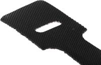 179-7166 RS PRO Cable Tie, Hook and Loop, 225mm x 25 mm, Black Nylon, Pk-10