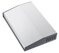 515-0950 Hammond 515 Series Grey Aluminium, Steel Desktop Enclosure, Sloped Front, 200 x 300 x 58mm