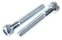 491-5265 RS PRO Bright Zinc Plated Steel Hex Socket Cap Screw, DIN 912, M6 x 35mm