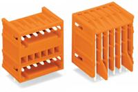734-433001-000 WAGO 734 Series Angled PCB Header, 6 Contact(s), 3.81 mm Pitch, 2 Row, Unshrouded