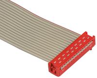 1483356-3 TE Connectivity Micro-Match Series Ribbon Cable Assembly, 1.27mm Pitch