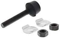 261-404 RS PRO Neoprene Tipped Adjustable Spindle, For Use With Toggle Clamp