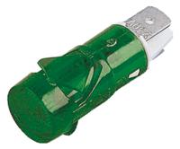 c287000nae Arcolectric (Bulgin) Ltd 2870 Series Green Neon Panel Mount Indicator, 230V ac, 12.7mm Mounting Hole Size, Solder Tab