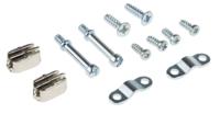 mhtri-09-m-k MH Connectors MHTRI-M Series ABS Angled, Straight D Sub Backshell, 9 Way, Strain Relief