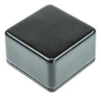 rtm500717-blk CAMDENBOSS 5000 Series Black Die Cast Aluminium Enclosure, IP54, Black Lid, 121 x 95 x 61mm