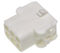 350781-1 TE Connectivity, Universal MATE-N-LOK Female Connector Housing, 6.35mm Pitch, 6 Way, 2 Row