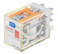 121-7811 RS PRO Plug In Power Relay, 24V dc Coil, 10A Switching Current, DPDT