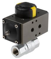 760-5573 RS PRO Ball type Pneumatic Actuated Valve, BSP 3/8in, 40 bar