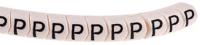 901-10553-909-3008-pvc HellermannTyton HGDC Slide On Cable Markers, Black on White, Pre-printed "P", 1 → 3mm Cable, 901-10553