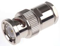 b1141a1-nd3g-1-50 Amphenol RF, Plug Cable Mount BNC Connector, 50Ω, Clamp Termination, Straight Body