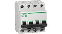 m9f21402 Schneider Electric Multi9 Multi9 MCB, 4P, 2A Curve B, 240V AC, 10 kA Breaking Capacity