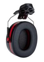 h540p3e-413-sv 3M PELTOR Optime III Ear Shells with Helmet Attachment, 33dB, Black, Red